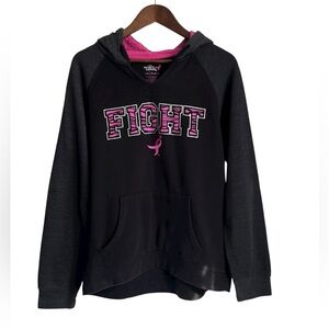 Susan G. Komen Hoodie Sweatshirt Pink Ribbon Women's Large
